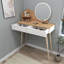 Dressing Table with Mirror Jennifer-367492076