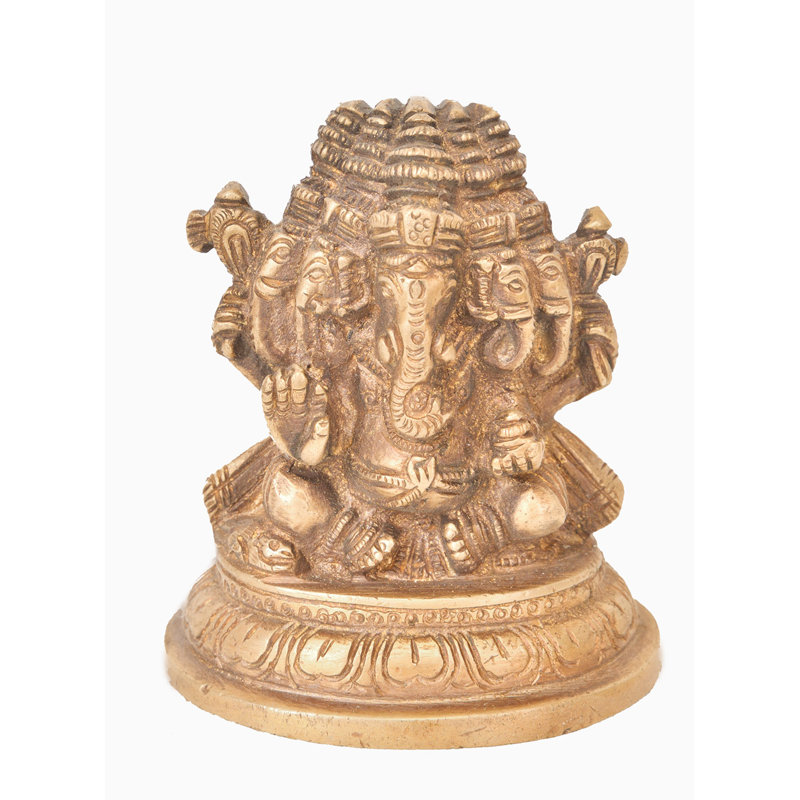 Figurine Panchamukhi Ganesha