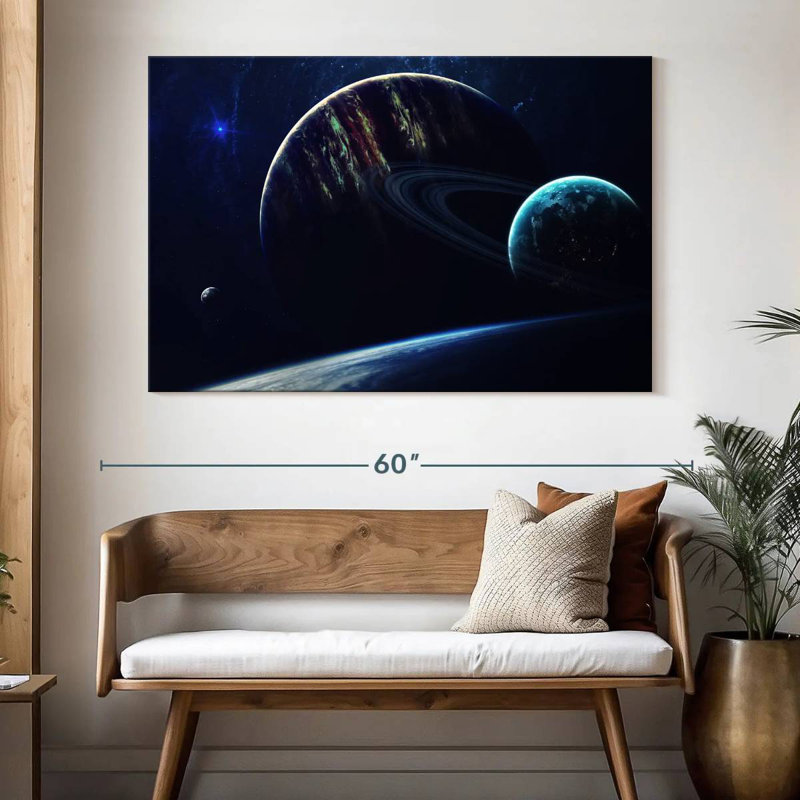 Oberle Deep Space Galaxy, 34" H x 51" W