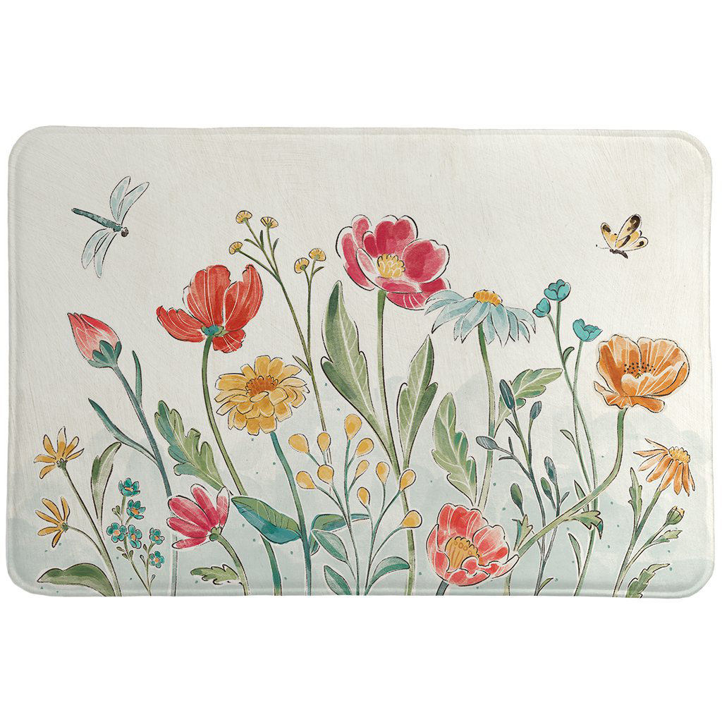 Menifee Non-Slip Bath Mat Red Barrel Studio®