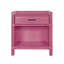 Clara Collection 1 - Drawer Rattan Nightstand-582882758