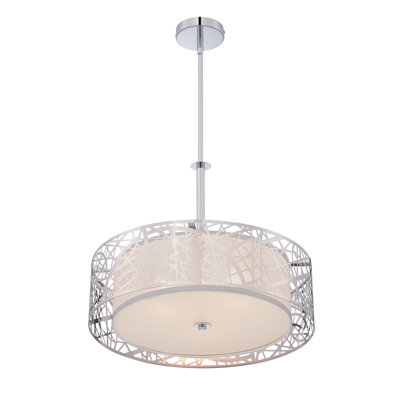 Lustree tambour 3 lumières ombrée Colleen