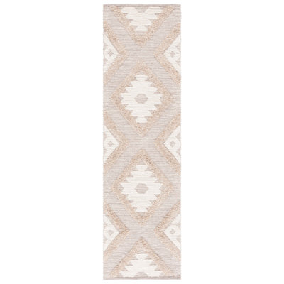 Keyin Hand Woven Wool Pile Southwestern Rug