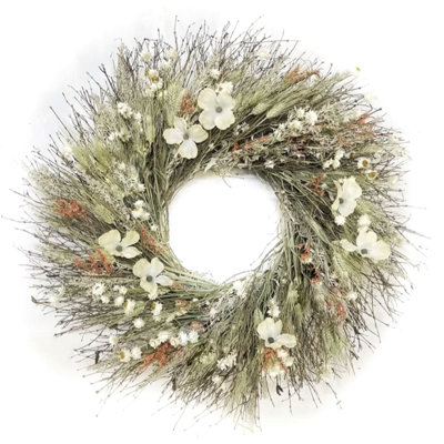 Handcrafted Dogwood Wreath