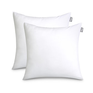 Coussins décoratifs blancs (Ensemble de 2)