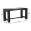 Banc en bois massif Wilmington-1363496307