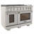 Kucht 48" 6.7 Cubic Feet Free Standing Range-90742611-73097281