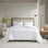 Édredon simple en duvet synthétique de coton à densité de tissage 300 fils Winfield Luxury