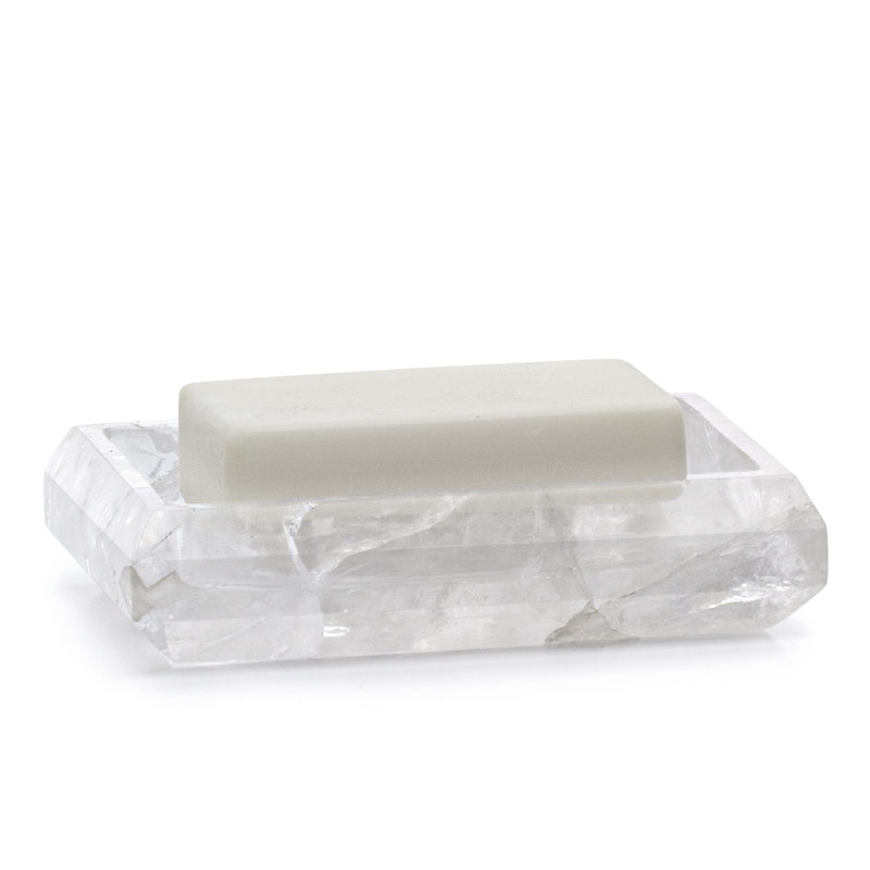 Rockwell Soap Dish, Clear