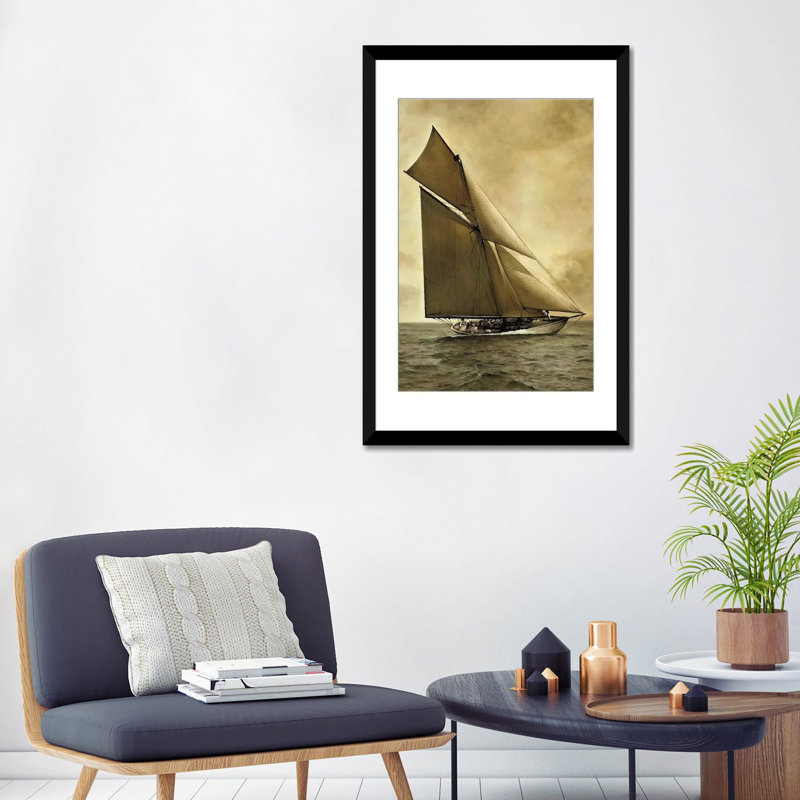 «Caress, 1895», impression sur toile, Papier d'art encadré noir, Blanc, H 32 po x l 24 po x P 1 po