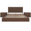 Ensemble de chambre à coucher avec lit plateforme 3 pièces Milo-1063670845-1061245284