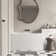 47" x 27.6" Standard Rectangular Freestanding Soaking Acrylic Small Bathtub with Integrated Seat for Small Space
