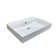 WS Bath Collections 17.7'' Ceramic Rectangular Bathroom Sink with Overflow