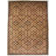 Tapis tribal turc à motif de chevrons rétro unique en son genre 9 pi 8 po x 13 pi 1 po Anatolian
