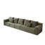 Canapé modulaire 165 po avec porte-gobelets et canapé modulaire 165 po Comfy-138363878