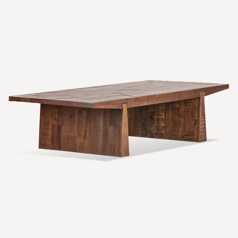 Table basse Janke en bois récupéré - rustique