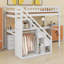 Lit mezzanine avec commode, bureau et bande lumineuse-2107489989-2107489988