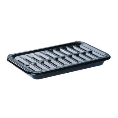 17'' Non-Stick Ceramics Broiler Pan with Rack