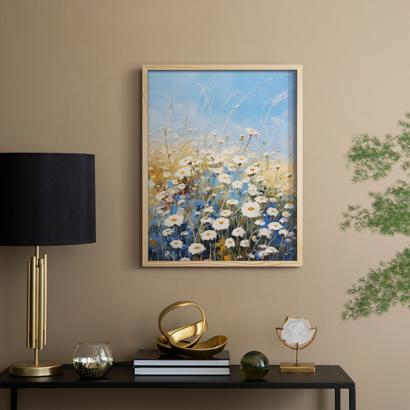 FLORAL Series I Framed Print - Solid Wood
