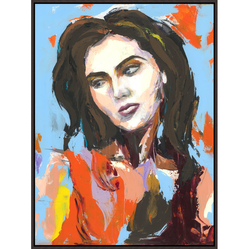 Far Off Gaze Painting by Bella Lane, Image Brush Gel
