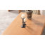 VISTA 55" White Oak Coffee Table with Sculpted Slat Detailing & Chevron Front – Brown-21877319