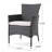 2-Piece Set Patio Dining Chair Malta