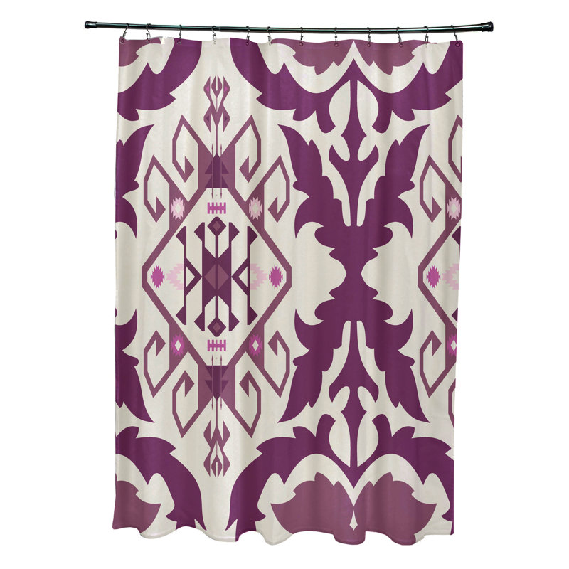 Rideau de douche Senoia, Mauve