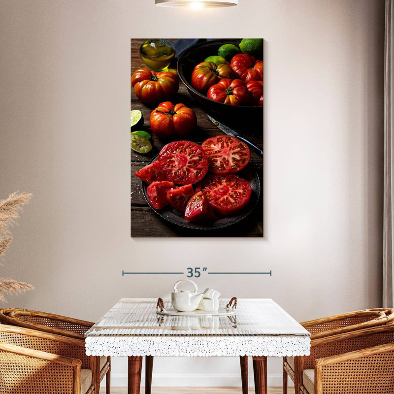 Yarlin Sliced Heirloom Tomatoes, 48" H x 32" W