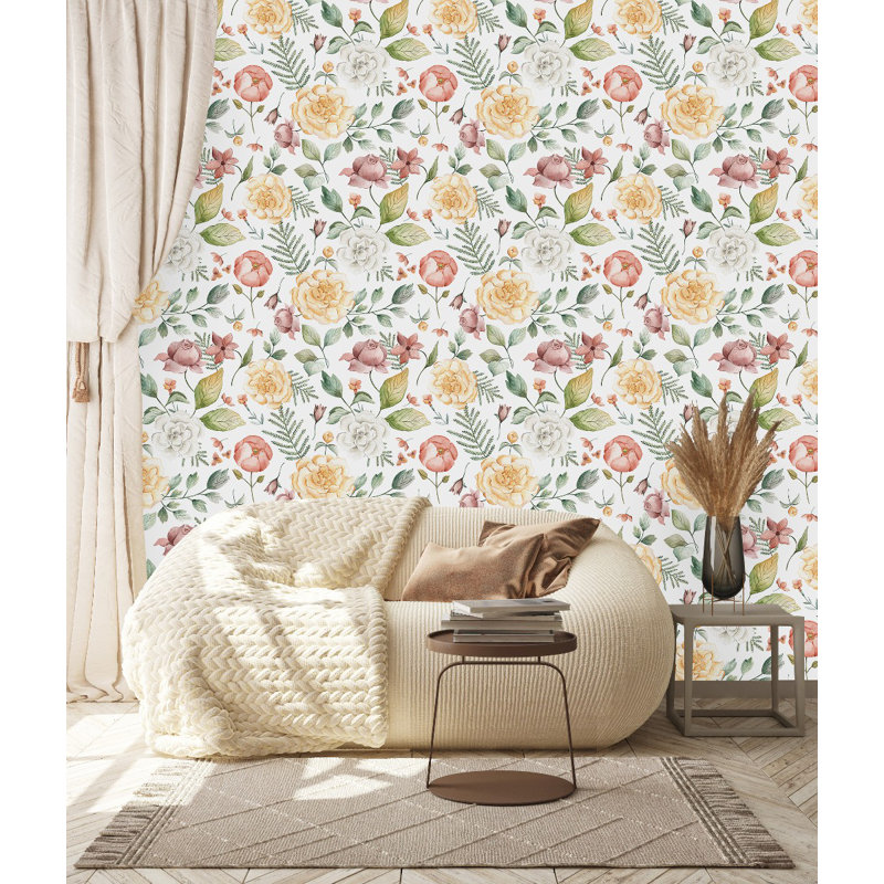 Floral Tile, 225" L x 25" W