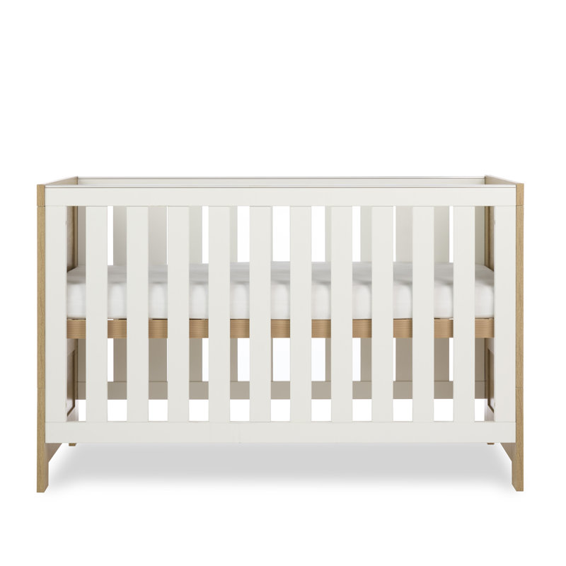 Nika Cot Bed, Oak/White