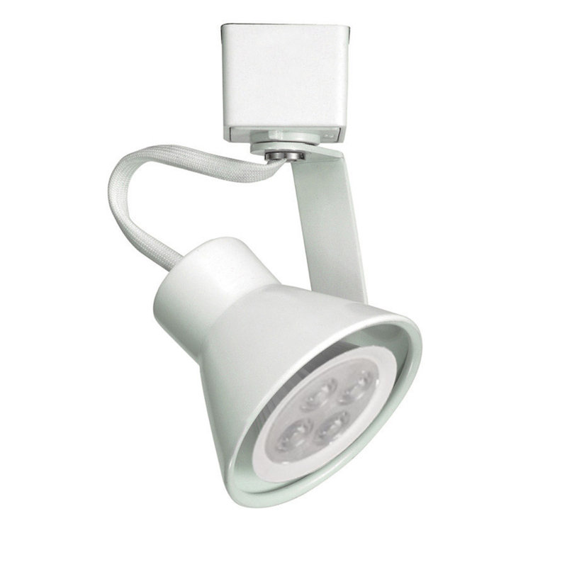 Line Adjustable Track Head, Halo Series, White