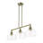 Virden 3 - Light Dimmable Kitchen Island Geometric Chandelier-252646305