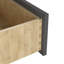 Base de meuble-lavabo double 60 po en bois massif sans lavabo-102403968