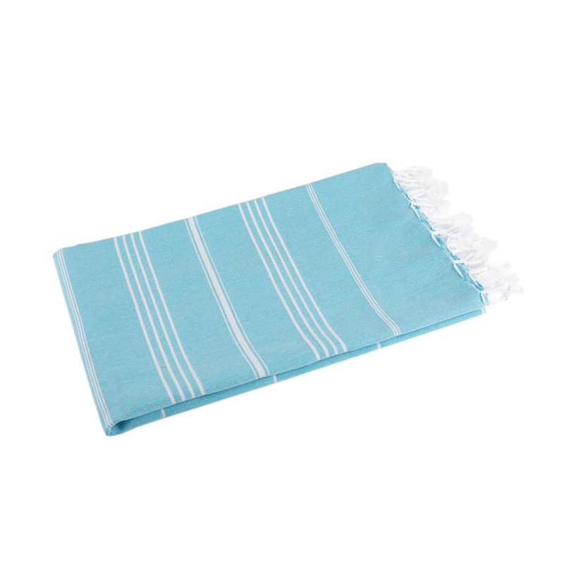 Marilyn Cotton Ultra Light Beach Towel, Turquoise
