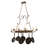Steel Oval Pot Rack