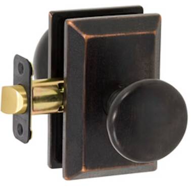 Solid Brass Passage Hall/Closet Door Knob