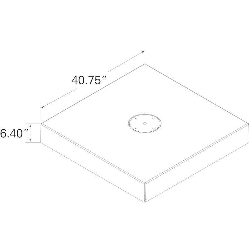 Titan Steel Free Standing Umbrella Base