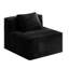 Cloud Couch Sofa Comfy Upholstered Floor Sofa With High Density Memory Foam, No Assembly Required, Boneless Couch For Bedroom Living Room