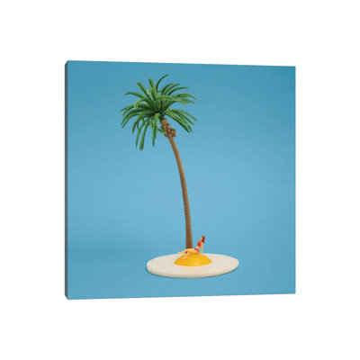 Fried Island 1 Piece Wrapped Canvas Wall Art