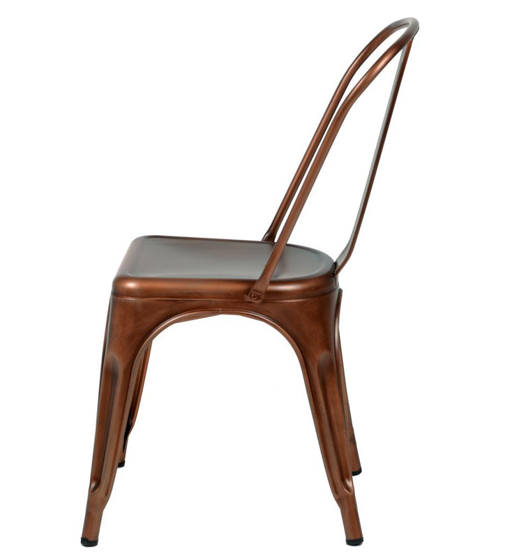 Chaise d'appoint Katsikis, Or rose