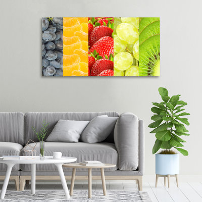 Colorful Fruits - Wrapped Canvas Print