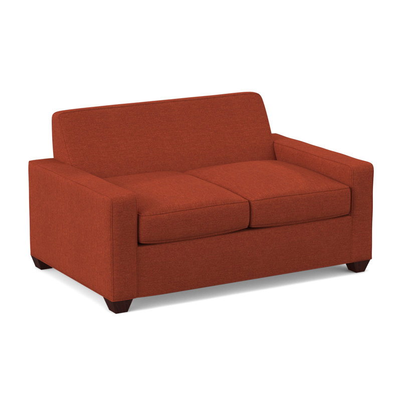 Avery Full Sleeper Sofa, Empire Mahogany, Antic Cinder, Hybrid