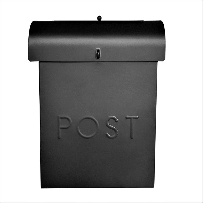 Wall Mounted Mailbox, Black
