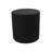 18 inch Round Everyday Two-Texture Microfiber + Vinyl Ottoman, 19 inch Height-114989769