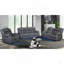Fauteuil inclinable électrique gris avec DEL