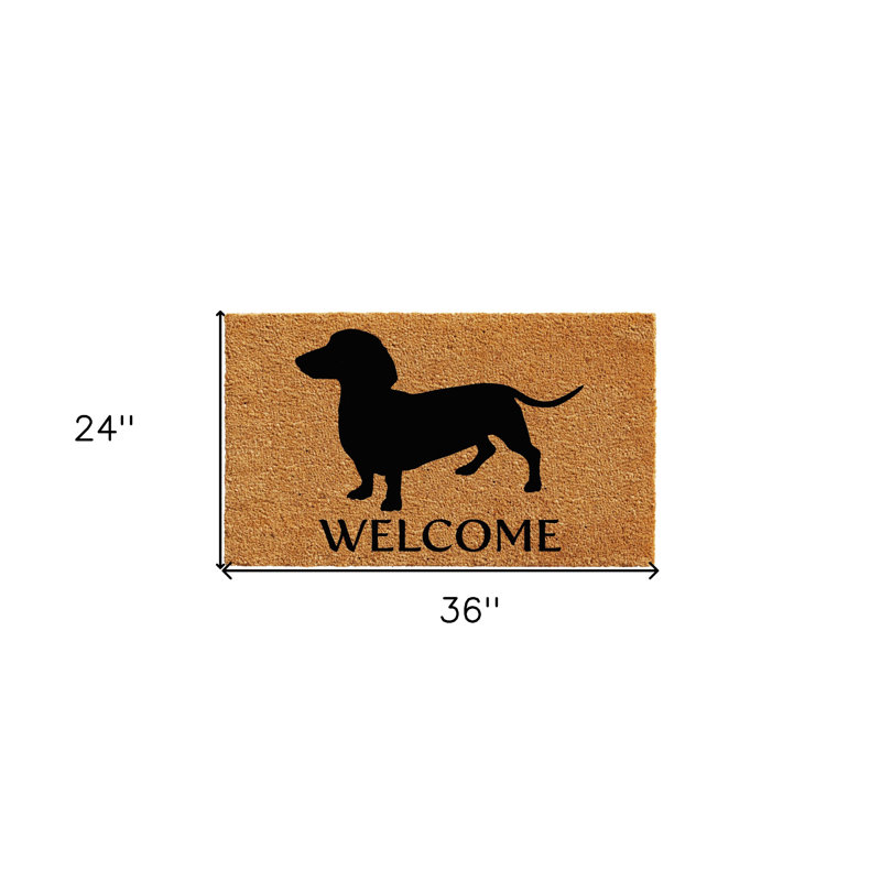 Tapis d'extérieur antidérapant Timmie, 2 pi x 3 pi
