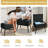Upholstered Velvet Storage Ottoman