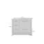 Ensemble de meuble-lavabo simple 41,75 po Eden-1935329207