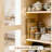 71" Modern Wooden Pantry Cabinet with Adjustable Shelves and Spacious Drawers for Kitchen Storage-1885906598