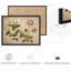 «Morning Glory Flowers Rustic Artwork, impressions encadrées, affiches, petit art mural de salle de bain»-101825381-101825380